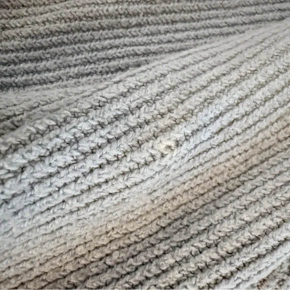 Aerie size small oversized Soft Blue Crew Neck Sweater - Picture 5 of 12